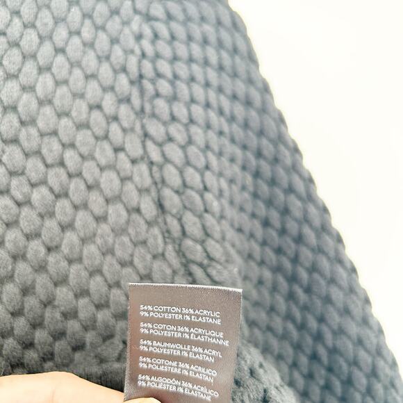 Urban Outfitters UO Womens Dark Going Out Piper Textured Keyhole Crop Sweater M - Picture 5 of 7